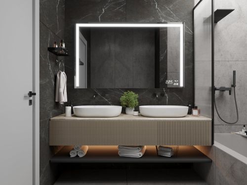 Miroir de salle de bains rétroéclairé M9 premium