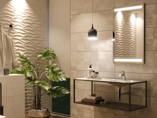 Miroir de salle de bains sur mesure M11 premium
