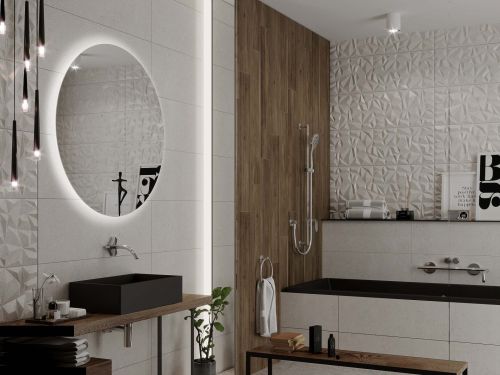 Miroir de salle de bains avec rétro-éclairage LED C3